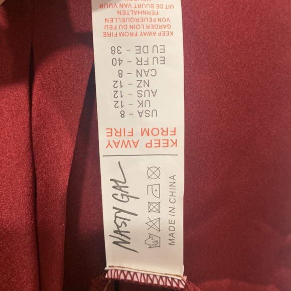 NastyGal love at first sight wrap dress - Picture 5 of 8